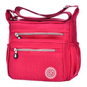 Waterproof Nylon Casual Crossbody Shoulder Messenger Bag Travel Purse :o)